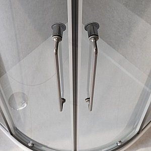 Душевой уголок Cezares Relax 90x90 RELAX-304-R-2-90-C-CR стекло прозрачное/профиль хром купить в интернет-магазине Sanbest