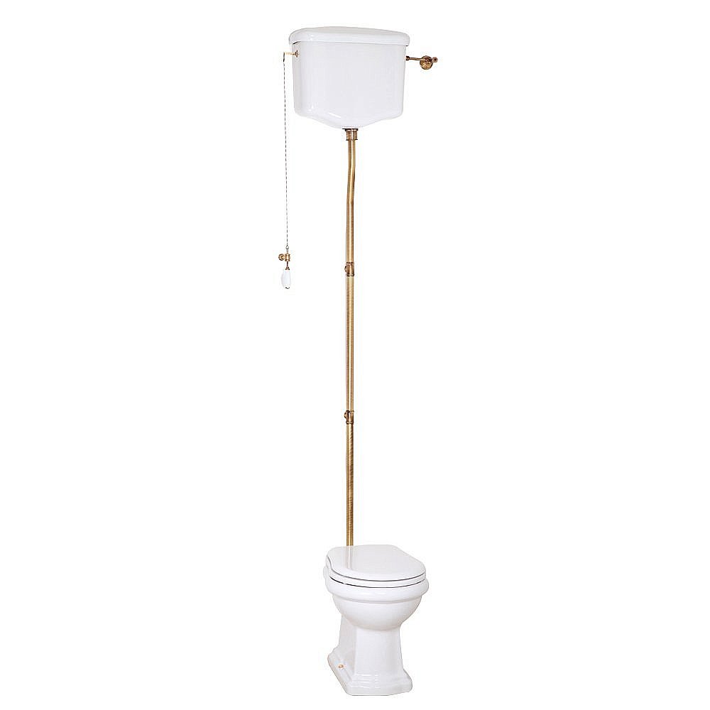 Унитаз Migliore Bella 31103 белый/бронза купить в интернет-магазине Sanbest