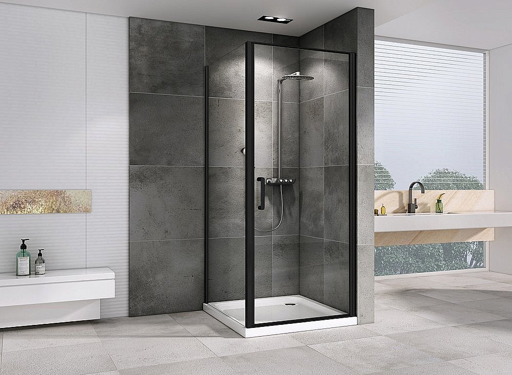 Душевой уголок Abber Sonnenstrand AG04100B-S90B 100x90 купить в интернет-магазине Sanbest