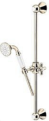 Душевой гарнитур Gattoni Programma doccia 1039/PDDOoro золото 24к купить в интернет-магазине сантехники Sanbest