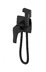 Смеситель с гигиеническим душем встраиваемый WONZON & WOGHAND FLEX, Черный матовый (WW-88829072-MB) купить в интернет-магазине сантехники Sanbest