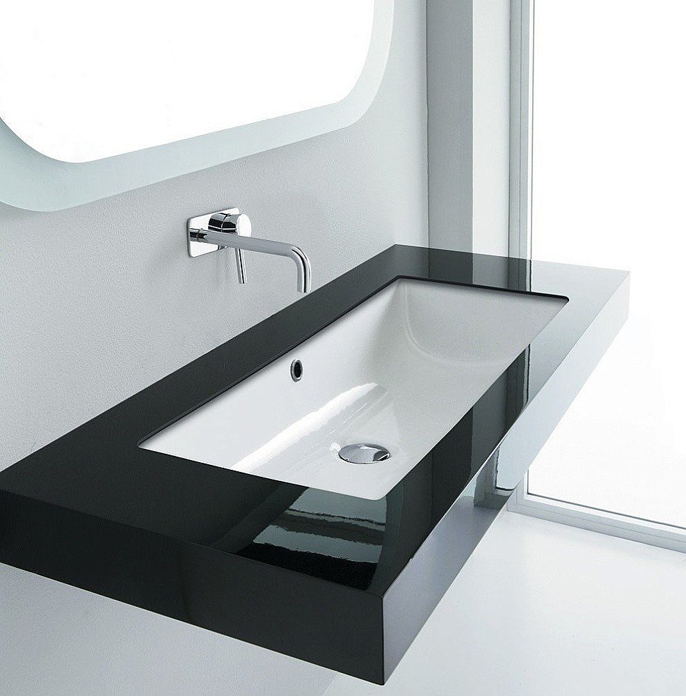 Раковина Kerasan Lavabi Arredo Slim 75 22501 белая купить в интернет-магазине Sanbest