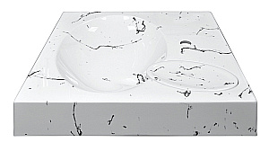 Раковина Azario Carmen NEW 60 CS00078503 белая купить в интернет-магазине Sanbest