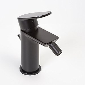 Инсталляция для биде со смесителем WasserKraft Naab 86BDT.050.WH.SQ7406 белая панель/смеситель черный Soft-touch купить в интернет-магазине сантехники Sanbest