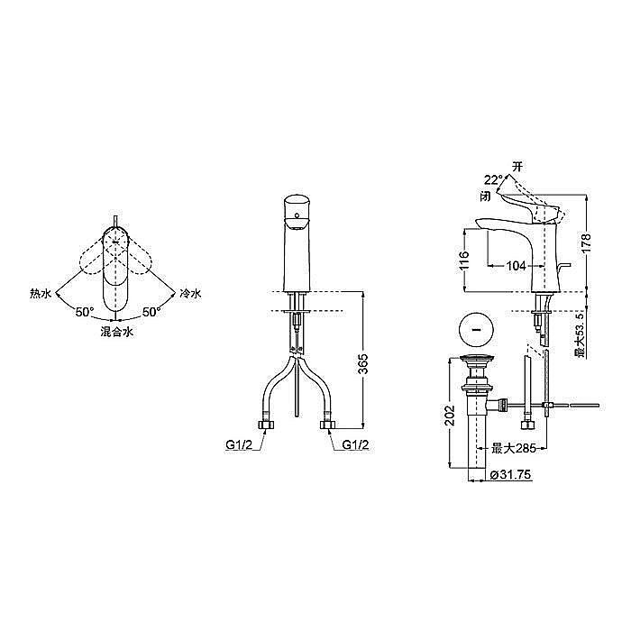 Смеситель для раковины TOTO NC FAUCET TLG01301R купить в интернет-магазине сантехники Sanbest