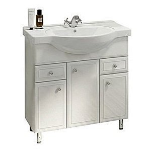 Тумба с раковиной Сенеж 87 Comforty Сочи 85 для ванной в интернет-магазине Sanbest