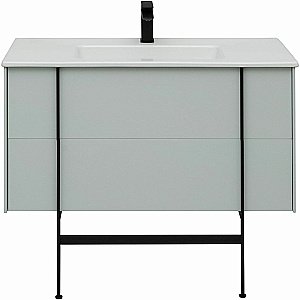 Тумба с раковиной Allen Brau Reality 100 1.32007.PWM папирус матовый для ванной в интернет-магазине Sanbest