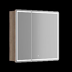 Зеркальный шкаф Sancos Mirror MI90EG дуб галифакс натуральный купить в интернет-магазине сантехники Sanbest