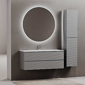 Тумба с раковиной Sancos Folk 120 FL120ES Ergraut soft для ванной в интернет-магазине Sanbest