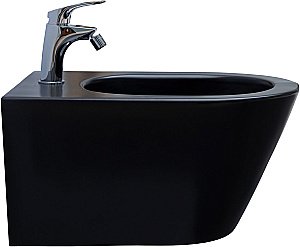 Биде подвесное Aquanet Lake 316464 черный матовый купить в интернет-магазине Sanbest