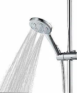 Душевая лейка Orange S11HS хром купить в интернет-магазине сантехники Sanbest