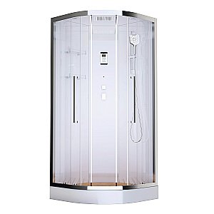 Душевая кабина Acquazzone Alexandra 100S 100х100 с паром купить в интернет-магазине Sanbest