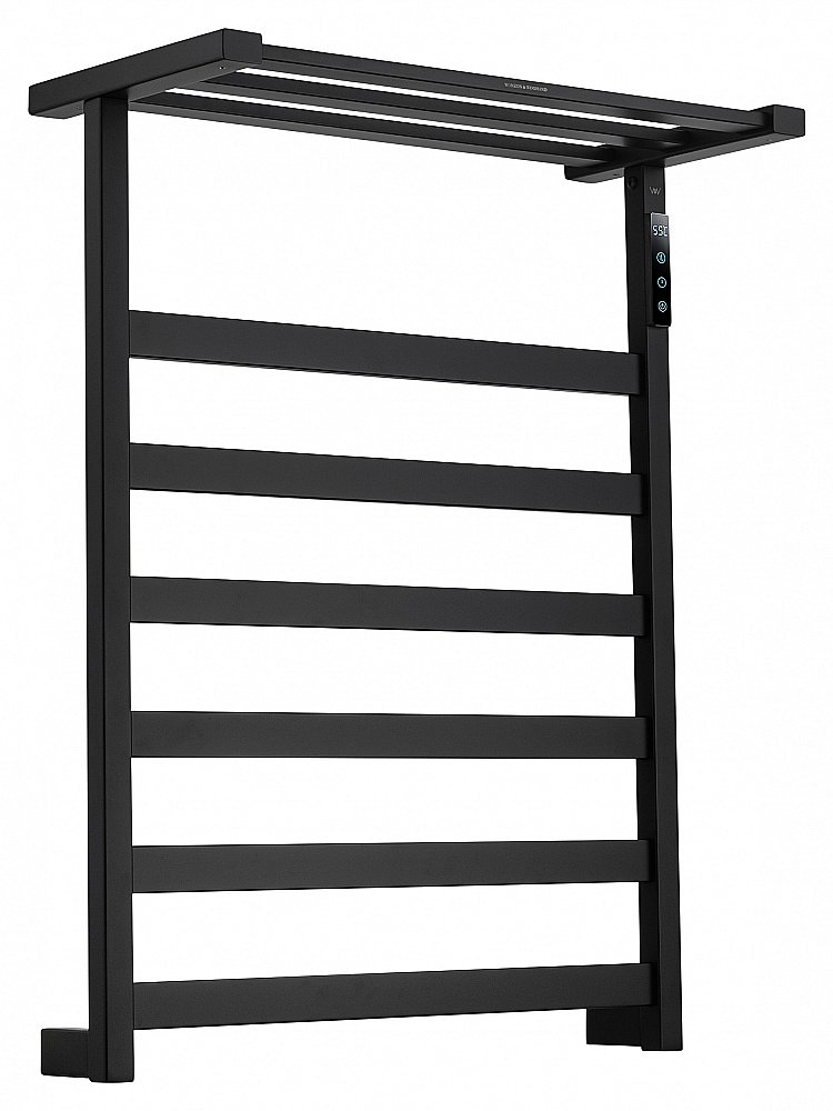 Полотенцесушитель электрический WONZON & WOGHAND FRANKFURT, Черный матовый (WW-A1026-MB) купить в интернет-магазине сантехники Sanbest