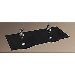 Раковина WeltWasser WW DEILBACH 7506-1202 MT- BL черная матовая купить в интернет-магазине Sanbest