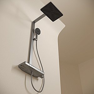 Душевая система Sancos Vos SC6100GG вороненая сталь купить в интернет-магазине сантехники Sanbest