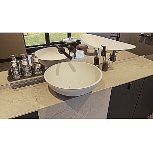 Раковина накладная WhiteCross CORNELIAN 43 0714.043043.200 белая матовая купить в интернет-магазине Sanbest