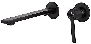 Смеситель для раковины Kaiser Serio 05511-9 черный матовый купить в интернет-магазине сантехники Sanbest