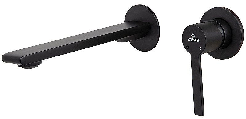 Смеситель для раковины Kaiser Serio 05511-9 черный матовый купить в интернет-магазине сантехники Sanbest