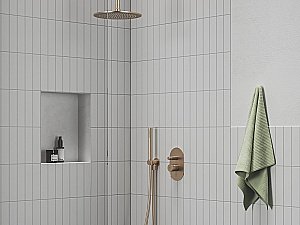 Верхний душ Ravak X07P711 розовое золото купить в интернет-магазине сантехники Sanbest