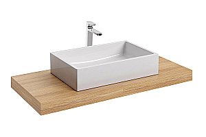 Столешница с раковиной Ravak I 100x55x7 дуб для ванной в интернет-магазине сантехники Sanbest