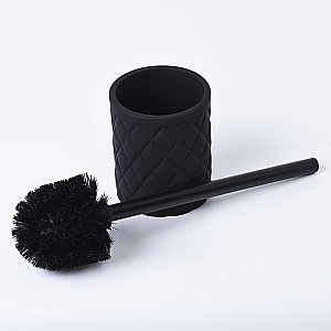 Ершик для унитаза WasserKRAFT Never K-1827 черный матовый купить в интернет-магазине сантехники Sanbest