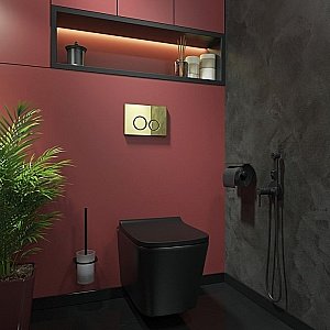 Кнопка для инсталляции IDDIS Unisteel 001 UNS01GGi77 купить в интернет-магазине сантехники Sanbest