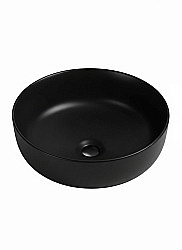 Раковина накладная Wonzon & Woghand Erie WW-RN4076-MB черная матовая купить в интернет-магазине Sanbest