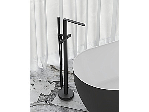 Смеситель для ванны Ravak Chrome II CR II 080.20BL X070468 черный купить в интернет-магазине сантехники Sanbest