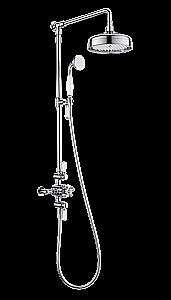 Душевая система с термостатом WONZON & WOGHAND RETRO, Хром (WW-B3041-CR) купить в интернет-магазине сантехники Sanbest