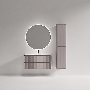 Тумба с раковиной Sancos Snob R SNR100/39SM/CN7027 Doha Soft для ванной в интернет-магазине Sanbest