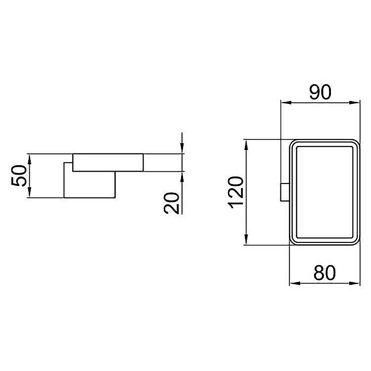 Мыльница Webert Living LV500101560 купить в интернет-магазине сантехники Sanbest