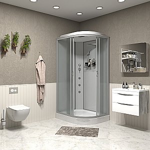 Душевая кабина Niagara Classic NG-3312-14G 120х80 с гидромассажем купить в интернет-магазине Sanbest