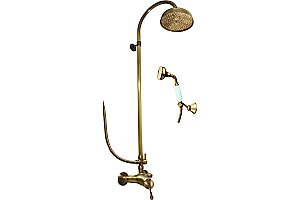 Душевая система Rav-Slezak LABE L081.5/3SM бронза купить в интернет-магазине сантехники Sanbest