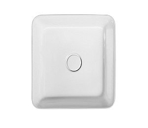 Раковина накладная Ceramalux N 38,5 W1531А белая купить в интернет-магазине Sanbest