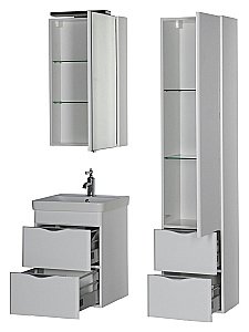 Тумба с раковиной Aquanet Порто 50 для ванной в интернет-магазине Sanbest