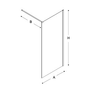 Душевое ограждение NEW TRENDY VELIO GOLD SATIN D-0192B 120 стекло прозрачное/профиль золото купить в интернет-магазине Sanbest