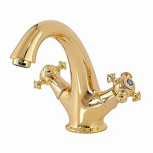 Смеситель для раковины Migliore Prestige золото купить в интернет-магазине сантехники Sanbest