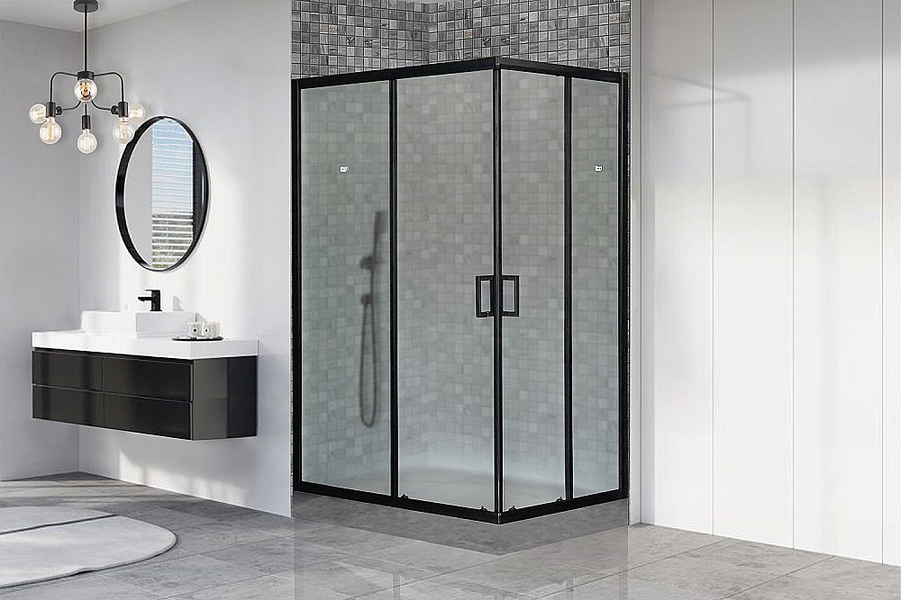 Душевой уголок Royal Bath RB1085HPD-C-BL 85х100 матовый купить в интернет-магазине Sanbest