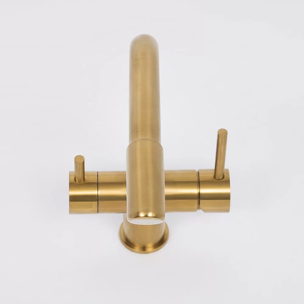 Смеситель для кухни WasserKRAFT A8387 матовое золото купить в интернет-магазине сантехники Sanbest