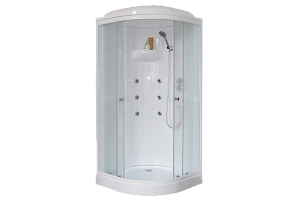 Душевая кабина Royal Bath RB90HK2-M 90x90 профиль белый/стекло матовое купить в интернет-магазине Sanbest