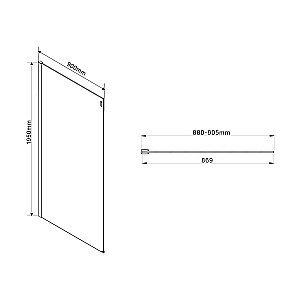 Душевой уголок Vincea COMO VSR-1C9012CG 120x90 стекло тонированное/профиль хром купить в интернет-магазине Sanbest
