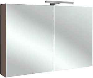 Зеркальный шкаф Jacob Delafon ODEON UP EB797RU-G80 100 светло-коричневый купить в интернет-магазине сантехники Sanbest