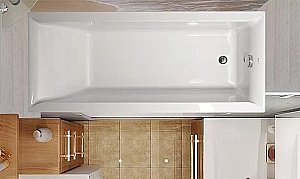 Ванна акриловая Vagnerplast Veronela 180x80 купить в интернет-магазине Sanbest