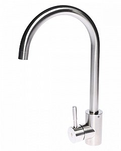 Смеситель для кухни Orange Steel M99-005ni никель купить в интернет-магазине сантехники Sanbest