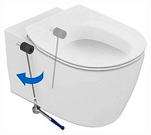 Унитаз подвесной Ideal Standard Connect E047901 белый, безободковый купить в интернет-магазине Sanbest