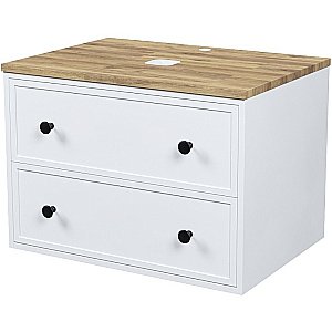 Тумба с раковиной Iddis Torr 70 TOR70WBi белая матовая для ванной в интернет-магазине Sanbest