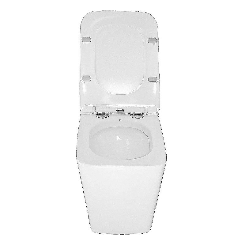 Унитаз подвесной Azario AZ-101C белый, безободковый, с крышкой микролифт купить в интернет-магазине Sanbest