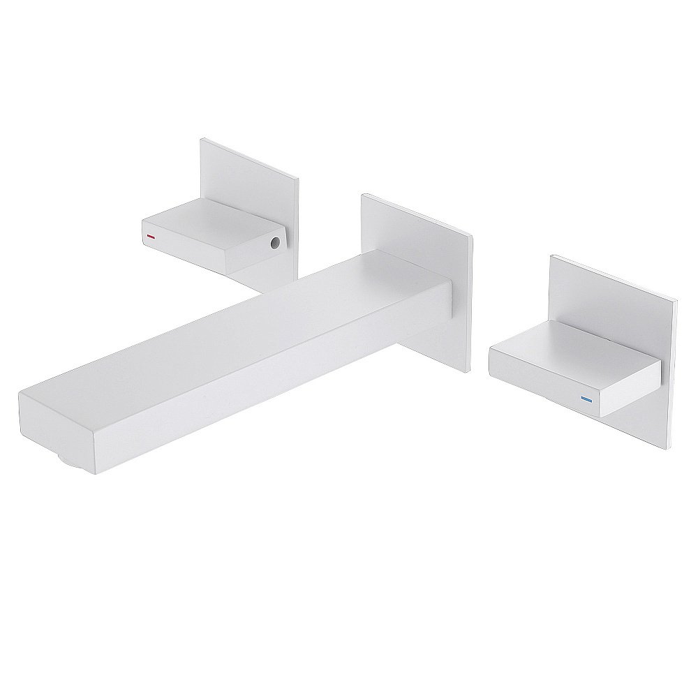 Смеситель для раковины ABBER Daheim AF82122W белый матовый купить в интернет-магазине сантехники Sanbest