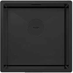 Кухонная мойка Paulmark Next 44 PM214444-MBN черная матовая купить в интернет-магазине сантехники Sanbest