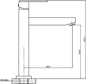 Смеситель для кухни Migliore Kvant ML.KVT-2799 купить в интернет-магазине сантехники Sanbest
